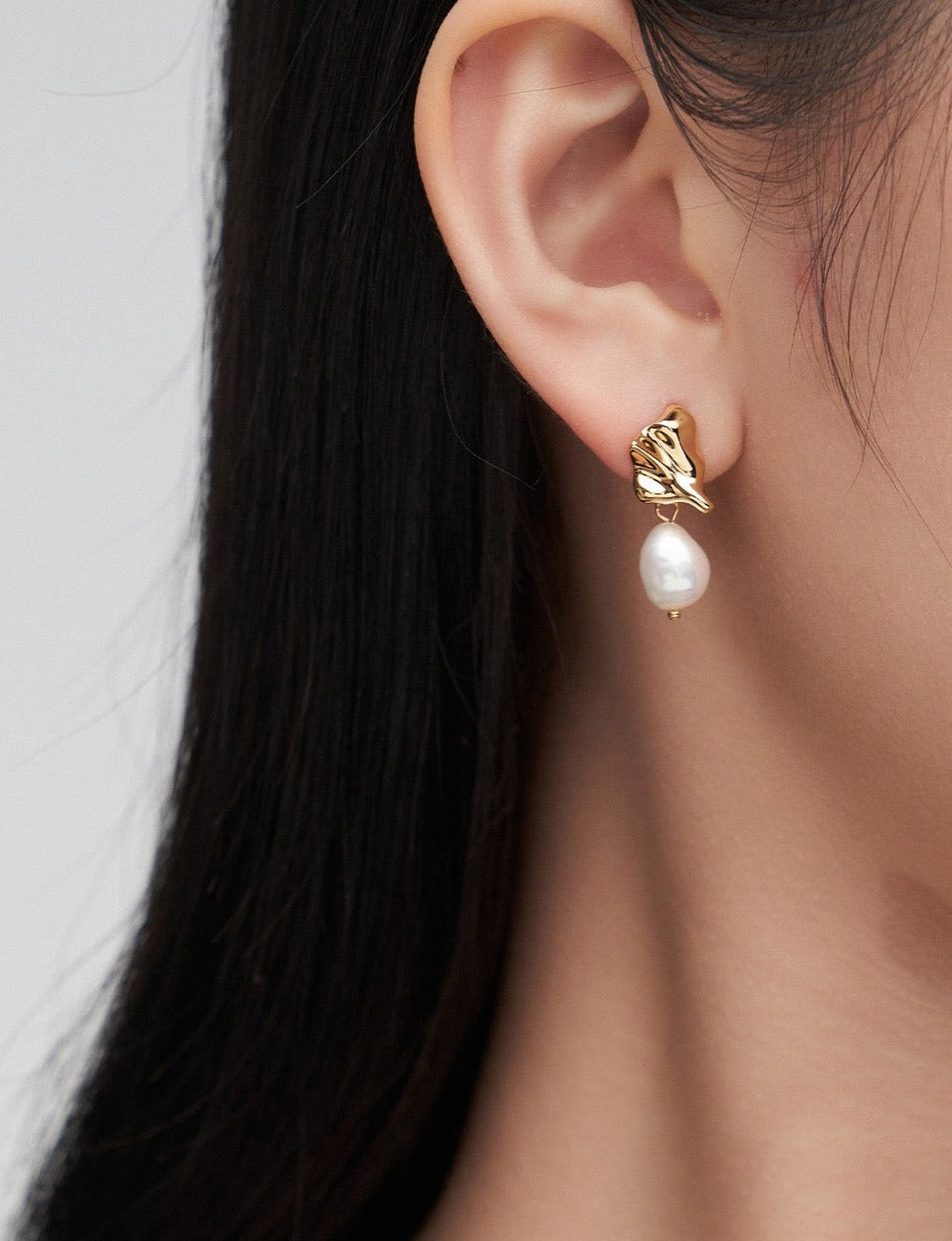 Sierra Pearl Earrings - Pearlpetual