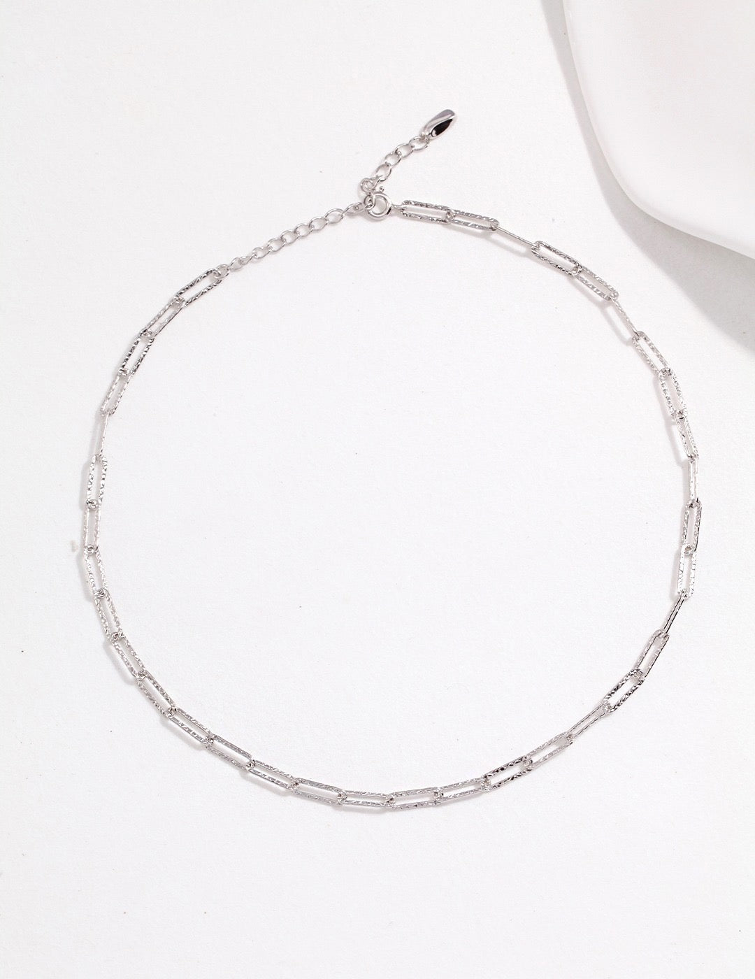 Paperclip Chain Necklace - Pearlpetual