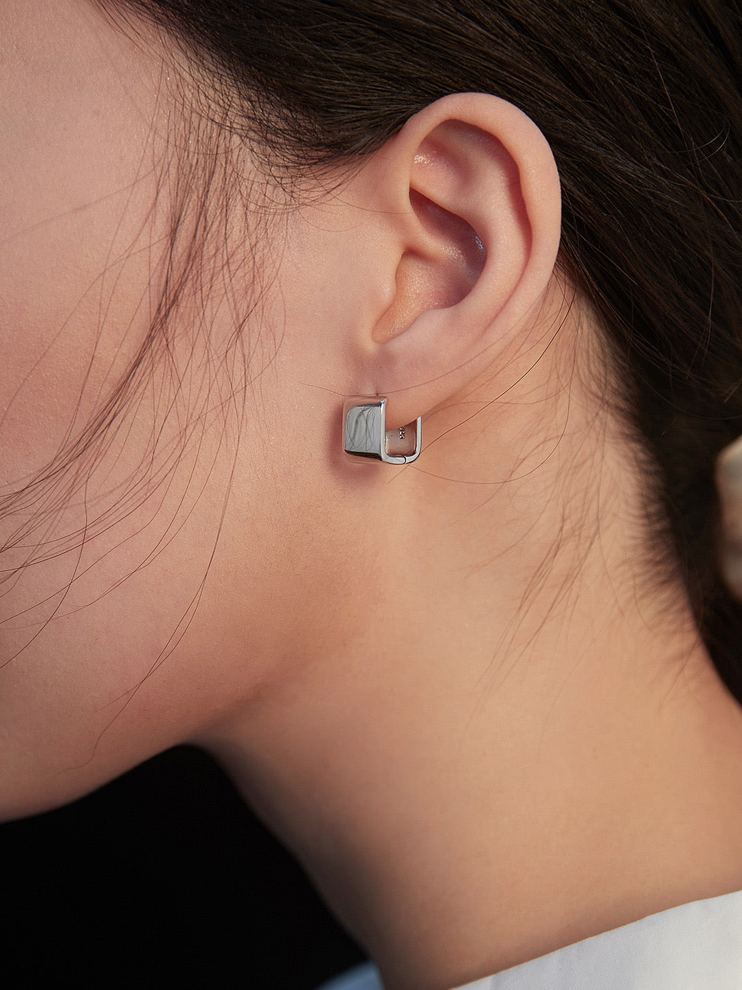 Petite Cube Earrings - Pearlpetual