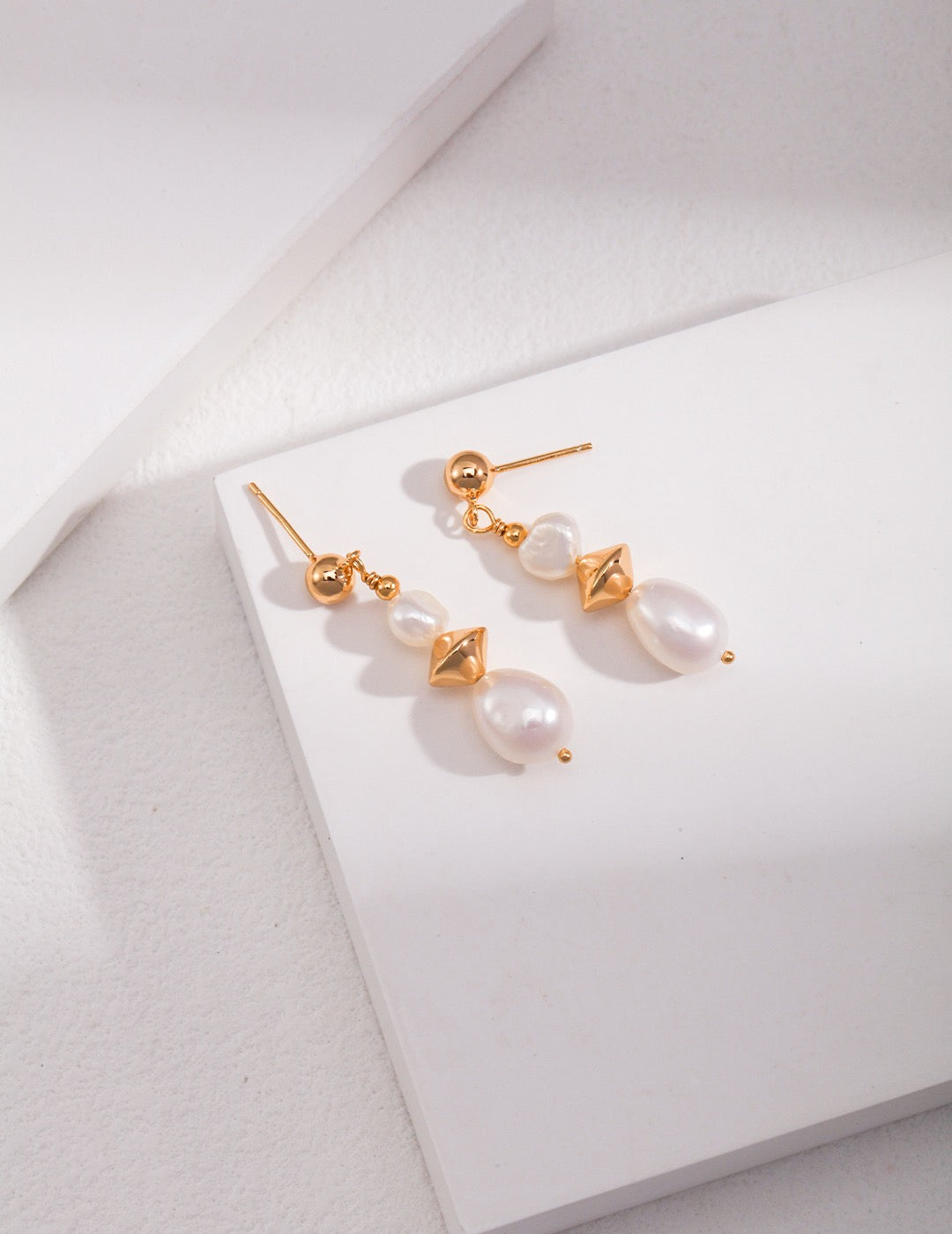 Stella Baroque Pearl Earrings - Pearlpetual