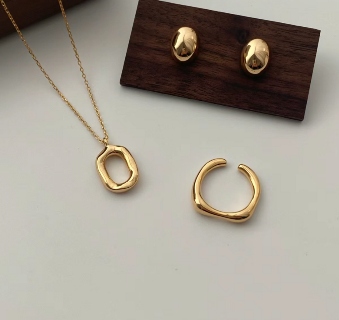 Harmony Ring Necklace - Pearlpetual