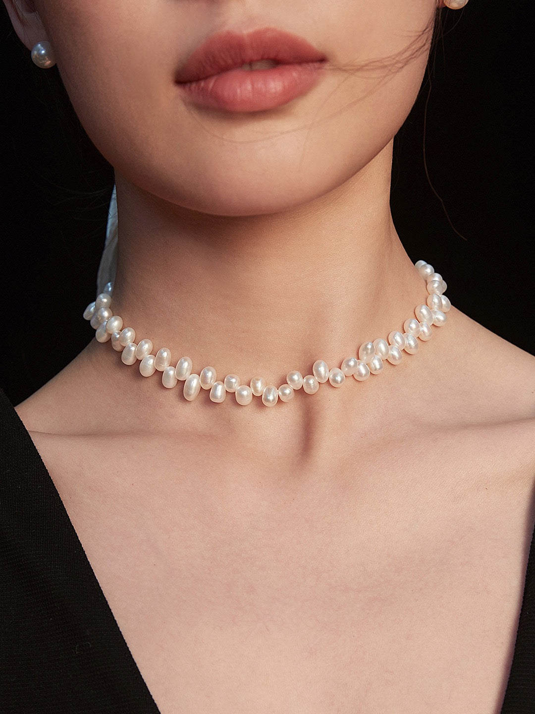 Duet Pearl Necklace - Pearlpetual